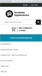 Mobile Screenshot of nordestesuplementos.com.br